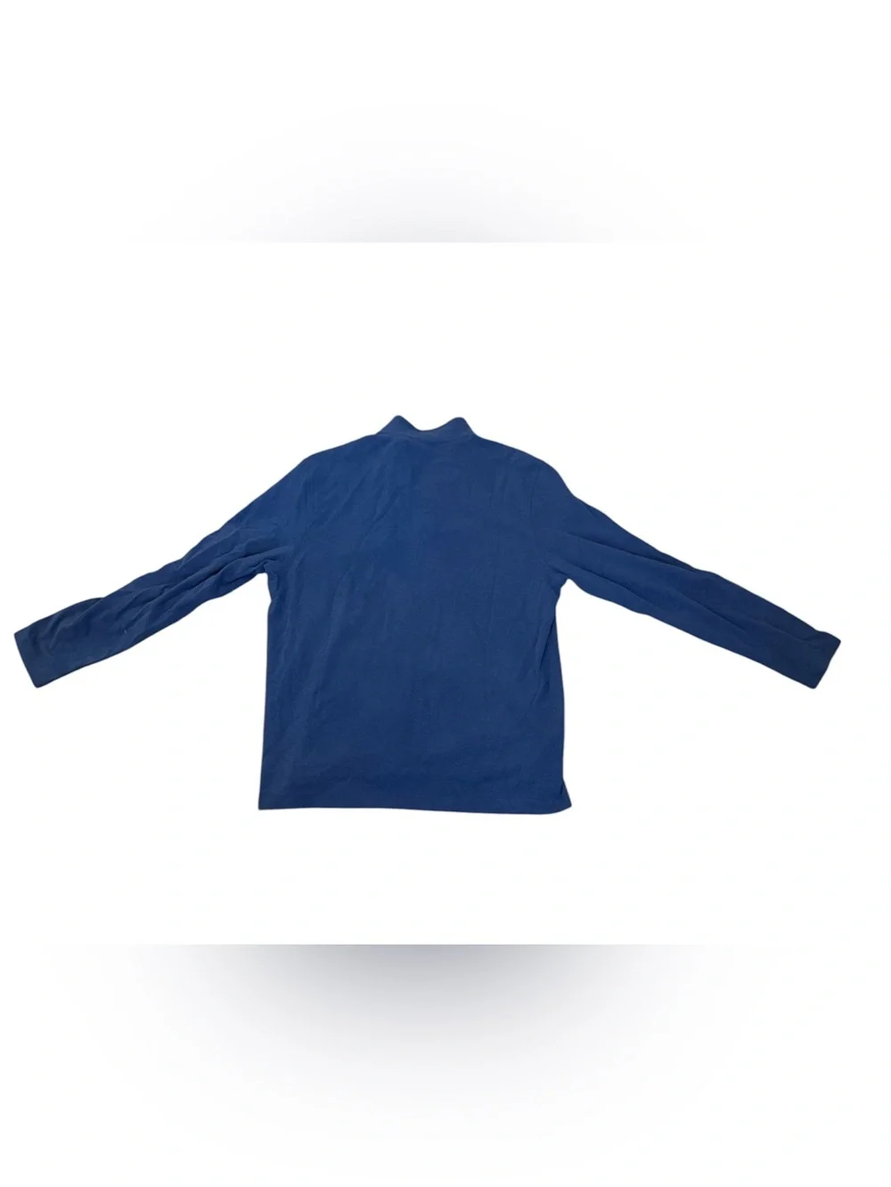 UNTUCKit Men’s 1/4 Zip Blue Sweater Santangelo Size Large Cotton Polyester EUC